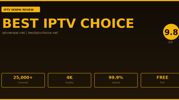 Best IPTV Choice Review 2026 — IPTV Senpai Expert Guide