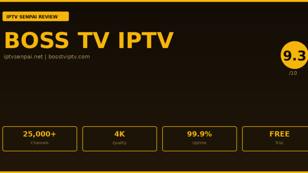Boss TV IPTV Review 2026 — IPTV Senpai Expert Guide
