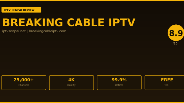 Breaking Cable IPTV Review 2026 — IPTV Senpai Expert Guide