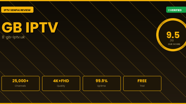GB IPTV Review 2026 — Complete IPTV Senpai Guide