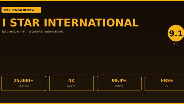 I Star International Review 2026 — IPTV Senpai Expert Guide