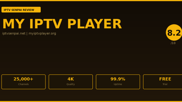 My IPTV Player Review 2026 — IPTV Senpai Expert Guide