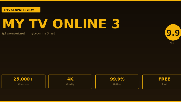 My TV Online 3 Review 2026 — IPTV Senpai Expert Guide