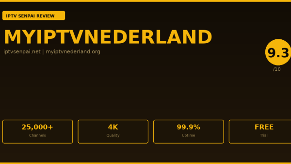 Myiptvnederland Review 2026 — IPTV Senpai Expert Guide