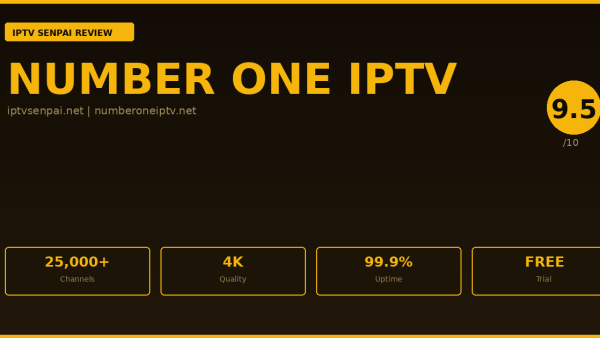 Number One IPTV Review 2026 — IPTV Senpai Expert Guide