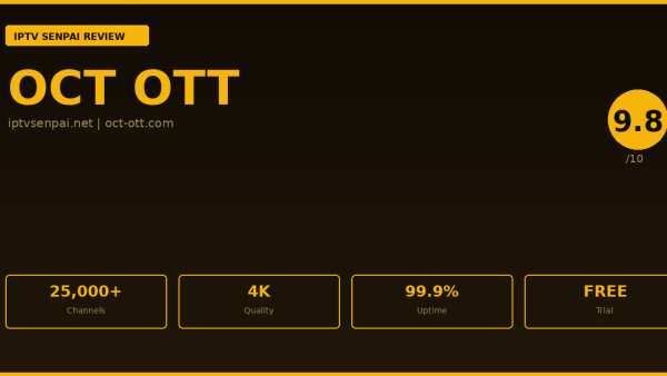 Oct OTT Review 2026 — IPTV Senpai Expert Guide