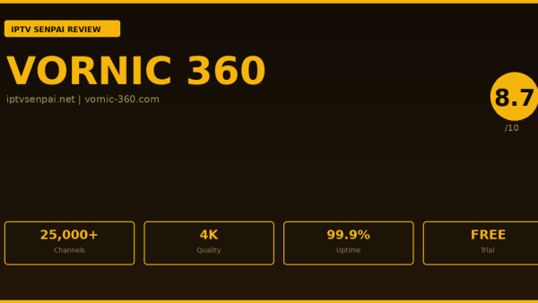 Vornic 360 Review 2026 — IPTV Senpai Expert Guide