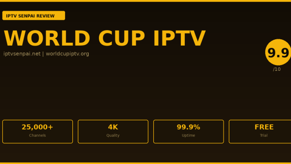 World Cup IPTV Review 2026 — IPTV Senpai Expert Guide
