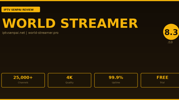 World Streamer Review 2026 — IPTV Senpai Expert Guide
