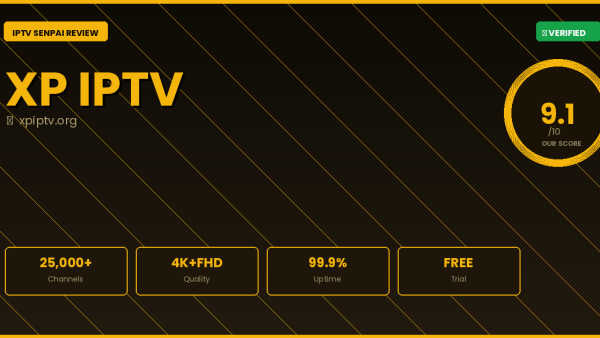 XP IPTV Review 2026 — Complete IPTV Senpai Guide